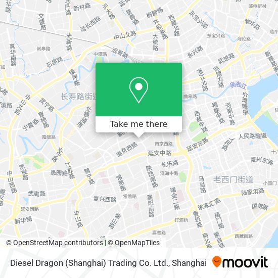 Diesel Dragon (Shanghai) Trading Co. Ltd. map