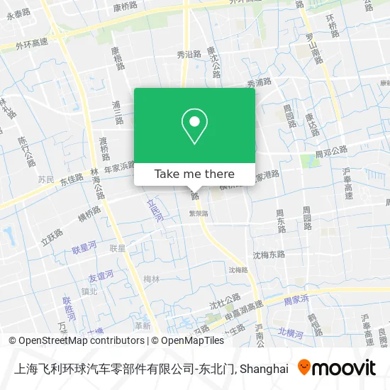 上海飞利环球汽车零部件有限公司-东北门 map