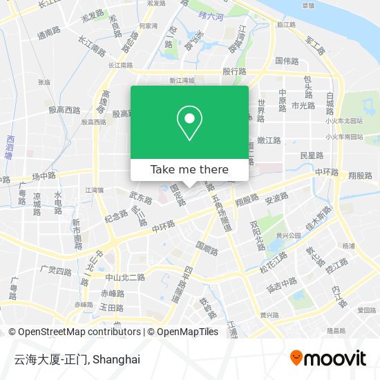 云海大厦-正门 map
