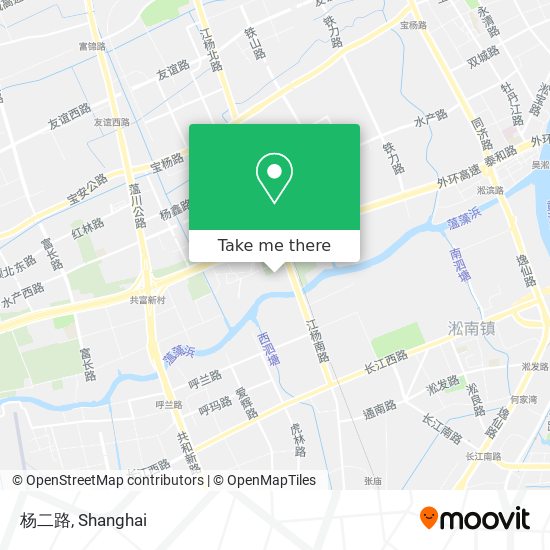 杨二路 map
