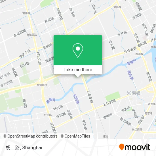 杨二路 map