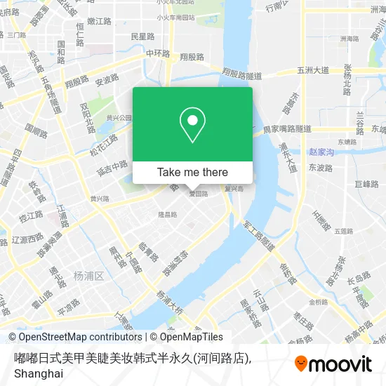 嘟嘟日式美甲美睫美妆韩式半永久(河间路店) map