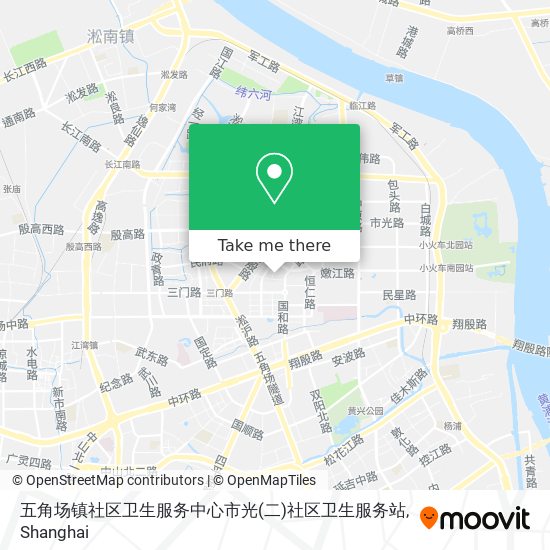 五角场镇社区卫生服务中心市光(二)社区卫生服务站 map