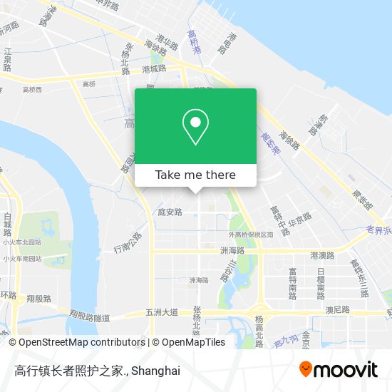 高行镇长者照护之家. map