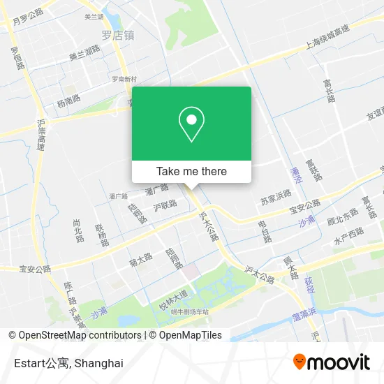 Estart公寓 map