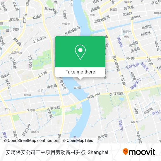 安琦保安公司三林项目劳动新村驻点 map