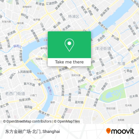 东方金融广场-北门 map