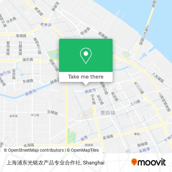 上海浦东光铭农产品专业合作社 map
