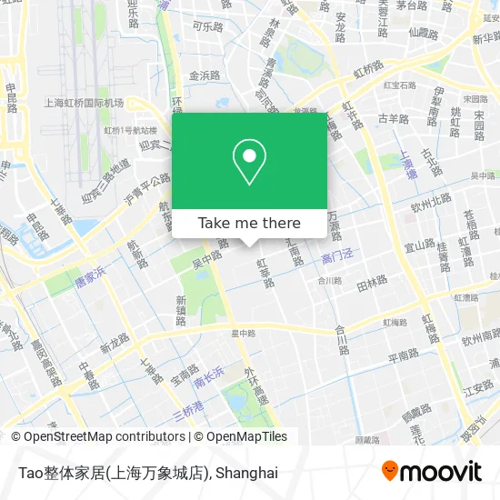 Tao整体家居(上海万象城店) map