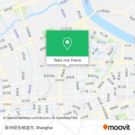 新华联生鲜超市 map
