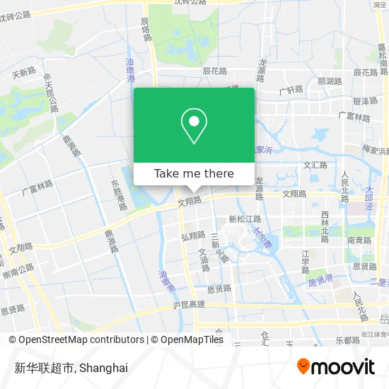 新华联超市 map
