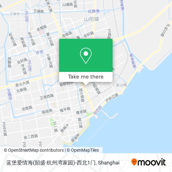 蓝堡爱情海(韶盛·杭州湾家园)-西北1门 map