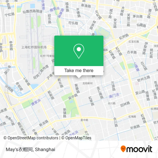 May's衣帽间 map