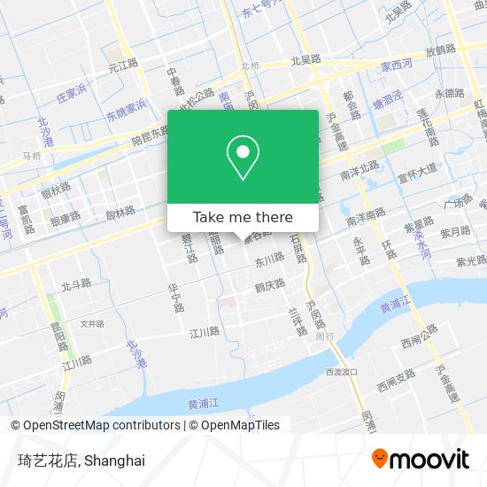 琦艺花店 map