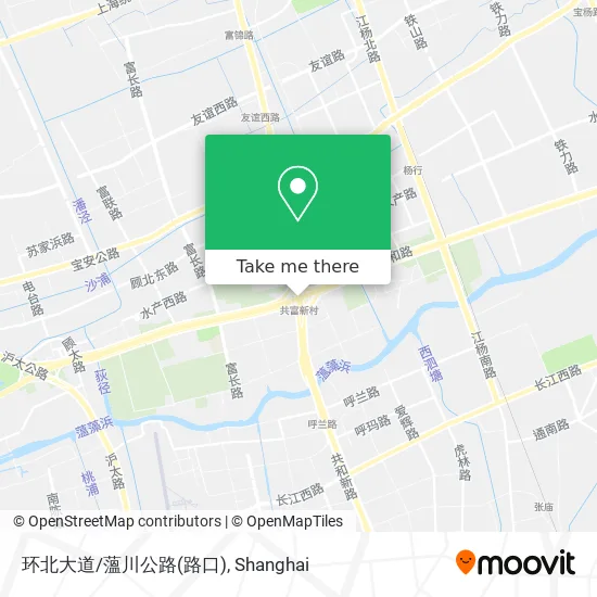 环北大道/薀川公路(路口) map