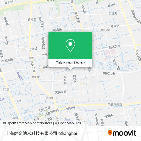 上海健金纳米科技有限公司 map