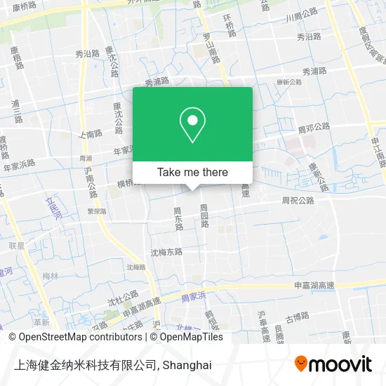 上海健金纳米科技有限公司 map