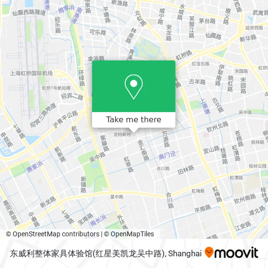 东威利整体家具体验馆(红星美凯龙吴中路) map