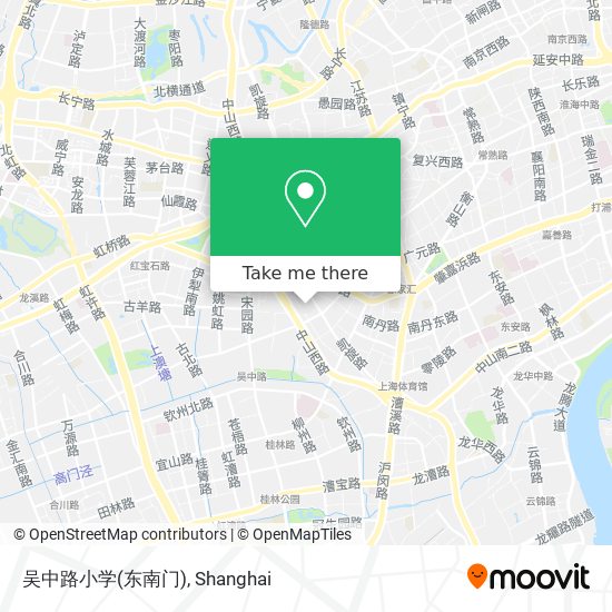 吴中路小学(东南门) map