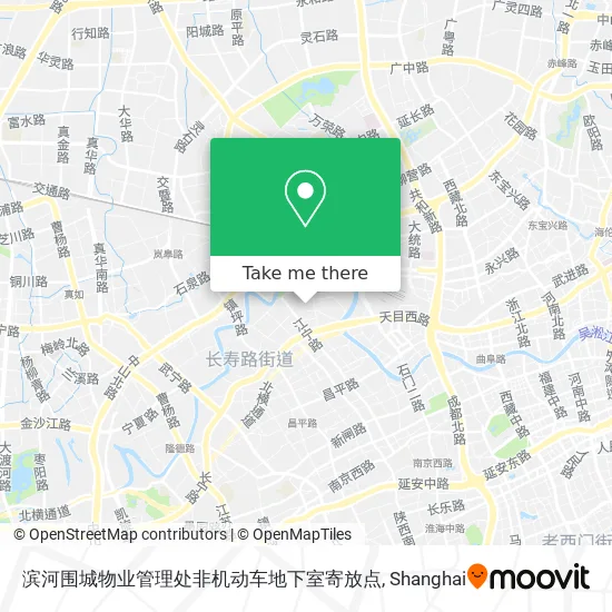 滨河围城物业管理处非机动车地下室寄放点 map