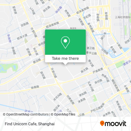 Find Unicorn Cafe map