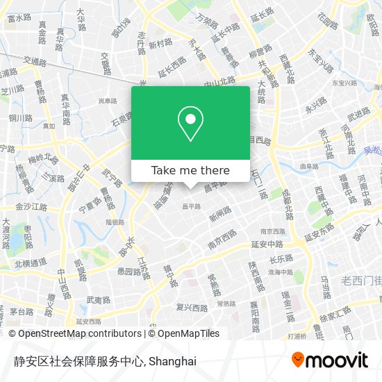 静安区社会保障服务中心 map