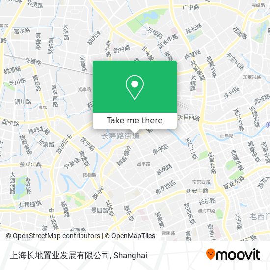 上海长地置业发展有限公司 map