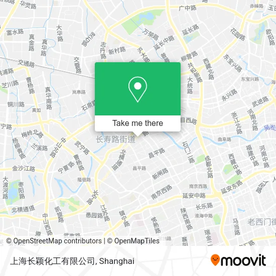 上海长颖化工有限公司 map