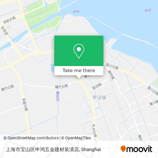 上海市宝山区申鸿五金建材装潢店 map