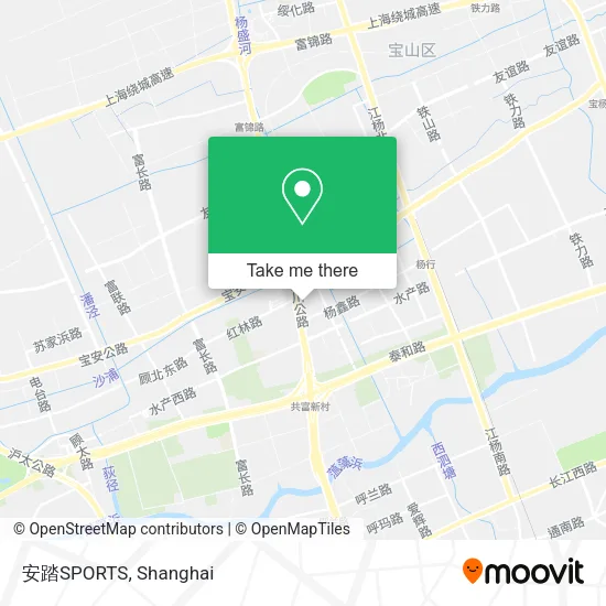 安踏SPORTS map