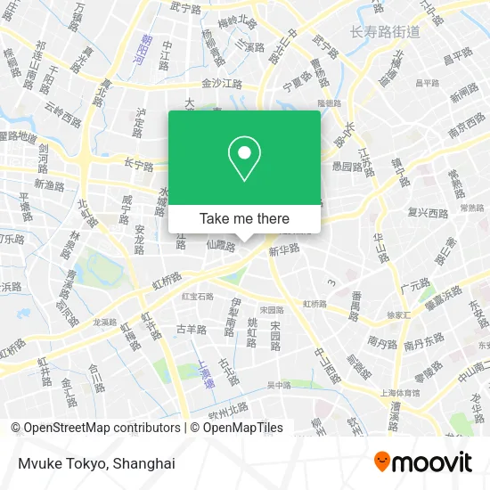 Mvuke Tokyo map