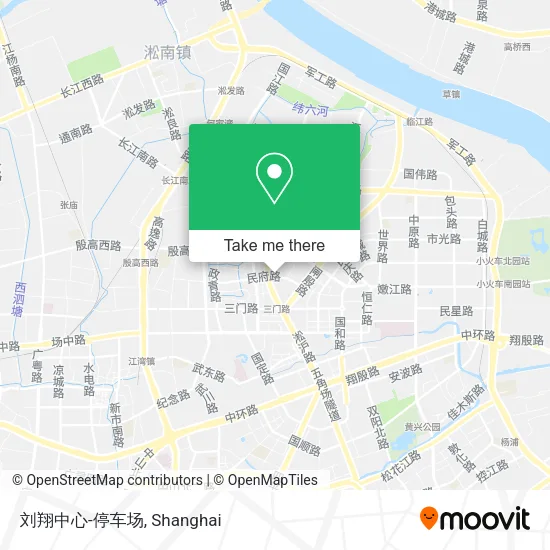 刘翔中心-停车场 map
