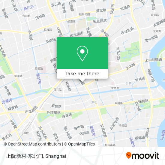 上陇新村-东北门 map