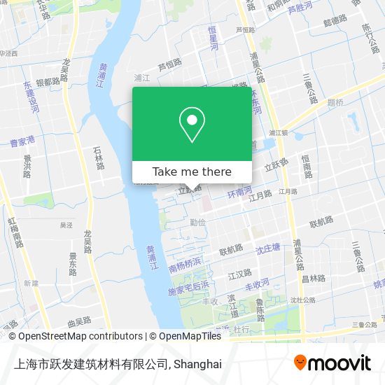 上海市跃发建筑材料有限公司 map