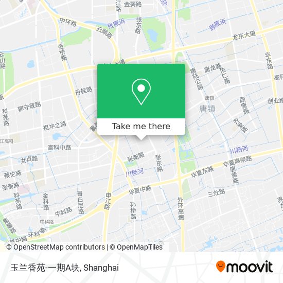 玉兰香苑-一期A块 map