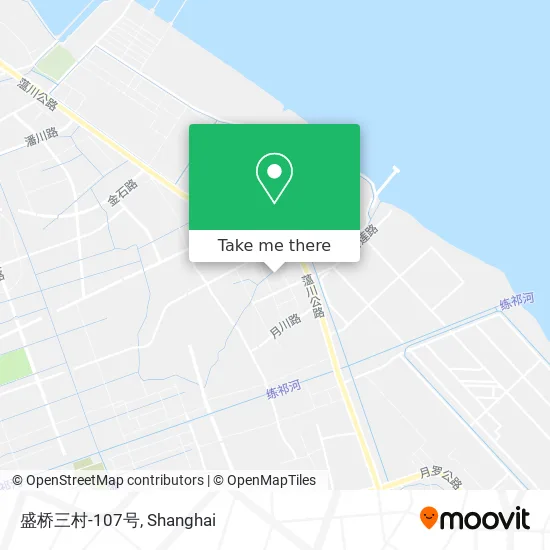 盛桥三村-107号 map