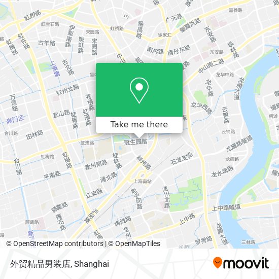 外贸精品男装店 map