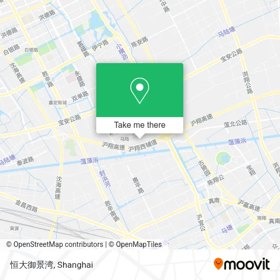 恒大御景湾 map