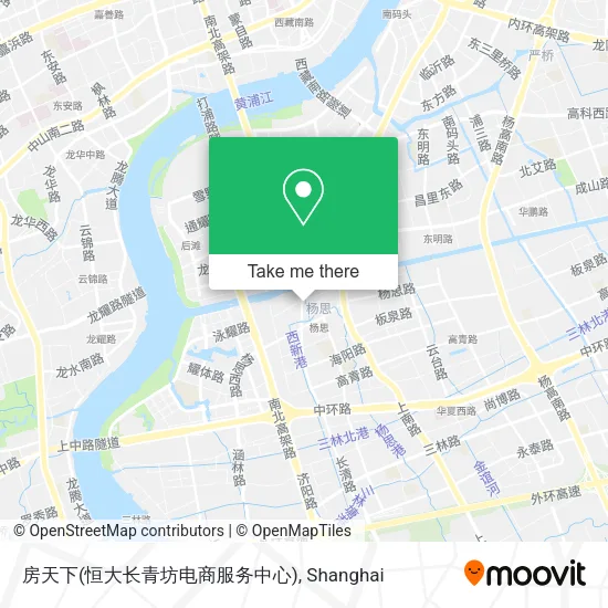 房天下(恒大长青坊电商服务中心) map