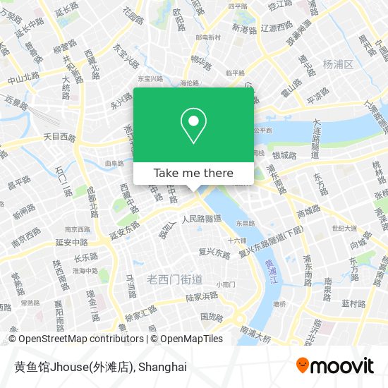 黄鱼馆Jhouse(外滩店) map