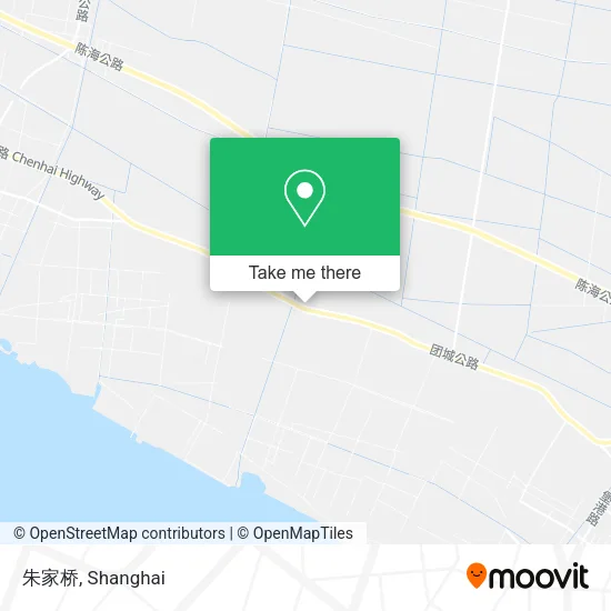 朱家桥 map