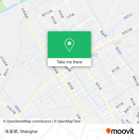 朱家桥 map