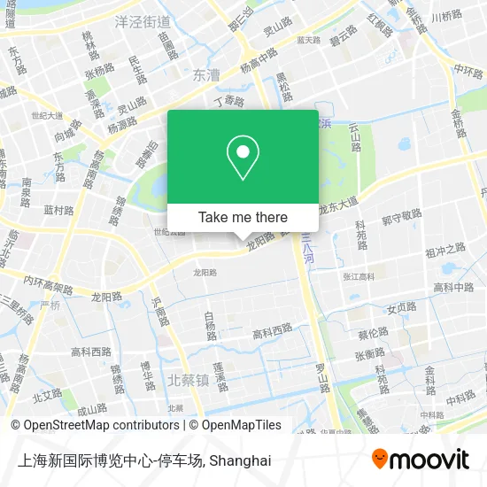 上海新国际博览中心-停车场 map