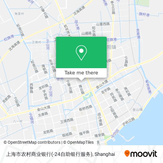 上海市农村商业银行(-24自助银行服务) map