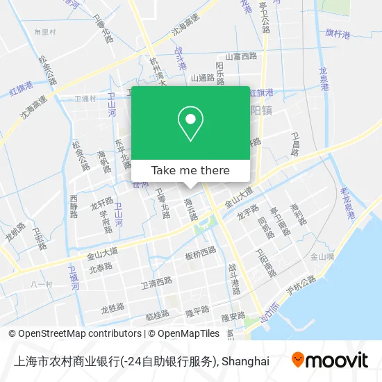 上海市农村商业银行(-24自助银行服务) map