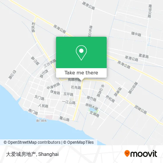 大爱城房地产 map