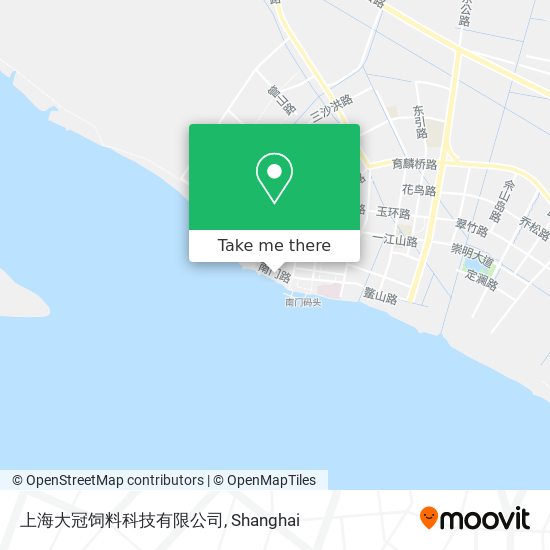 上海大冠饲料科技有限公司 map