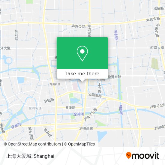 上海大爱城 map