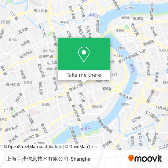 上海宇步信息技术有限公司 map