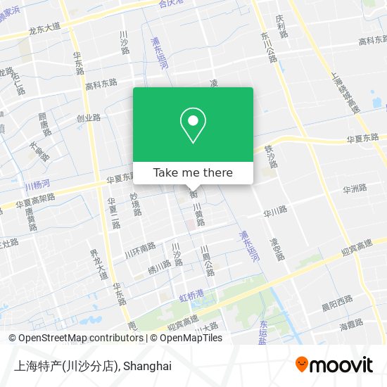 上海特产(川沙分店) map